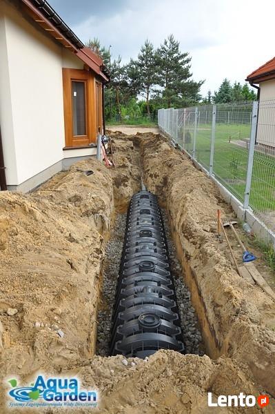 Odwodnienie punktowe i liniowe ogrodu, Drenaż podziziemny