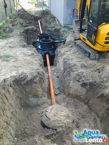 Odwodnienie punktowe i liniowe ogrodu, Drenaż podziziemny