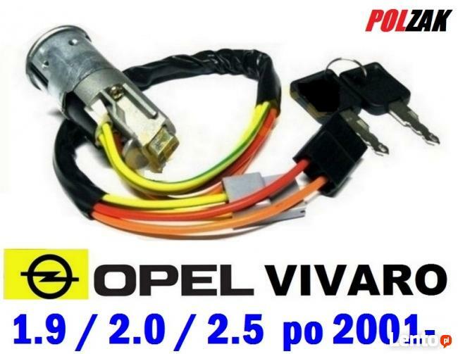 Nowa stacyjka kostka zapłonowa OPEL VIVARO 1.9 2.0 2.5 2001-