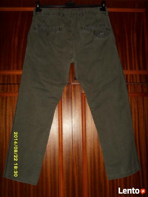 SPODNIE JEANSOWE KHAKI „DIESEL” =WROCŁAW=