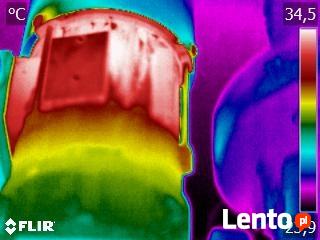 Pomiary termowizyjne maszyn i urządzeń
