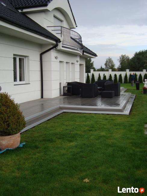 tarasy z kompozytu drewna WPC