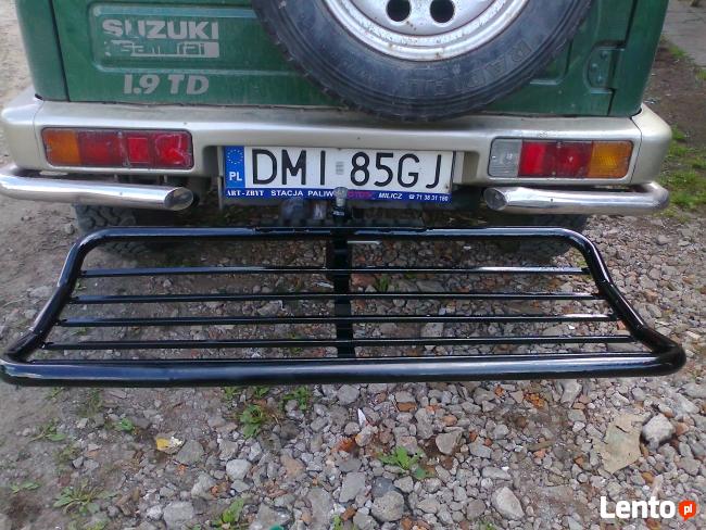 Kosz bagażnik na hak wanna na zwierzynę dla myśliwych