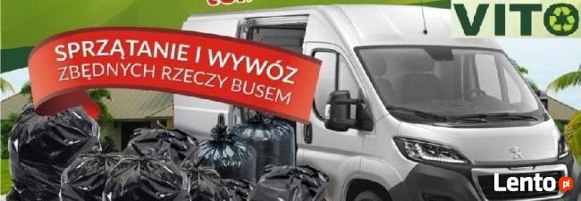 Sprzątanie i wywóz zbędnych rzeczy busem Ostrów Wlkp