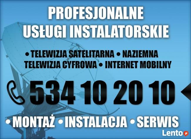 serwis montaż instalacja ANTEN nc+ Polsat Tv Naziemnej