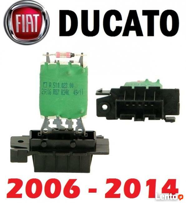 Opornik rezystor wentylatora dmuchawy FIAT DUCATO 2006-23