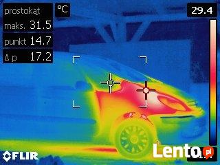 Pomiary termowizyjne maszyn i urządzeń