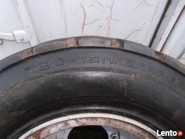 Koła bliżniaki 7,50-15NHS używane