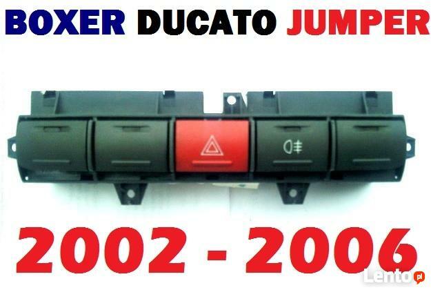 Panel świateł awaryjnych przeciwmgielnych CITROEN JUMPER 02-