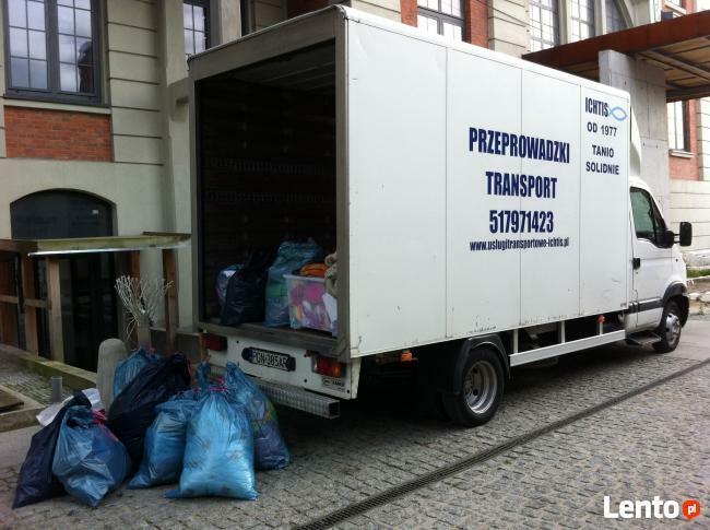 Usługi transportowe-przeprowadzki Warszawa SOLIDNIE OD 1977