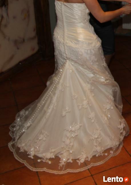 Suknia ślubna kolor Ivory R36/38