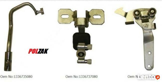 wózek 3 rolki wózki drzwi przesuwnych FIAT DUCATO 1994-2006