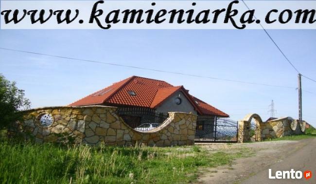 ogrodzenia elewacja ogrodzenie elewacje z kamienia murowane