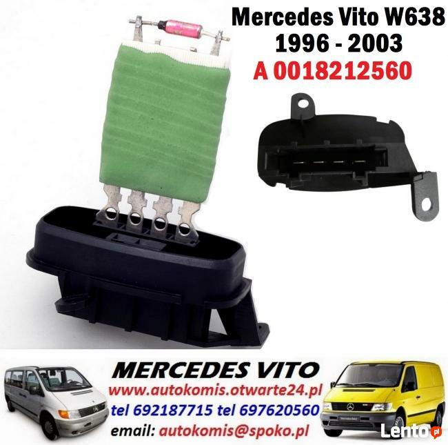 Opornik dmuchawy rezystor nawiewu MERCEDES VITO W638 96-03