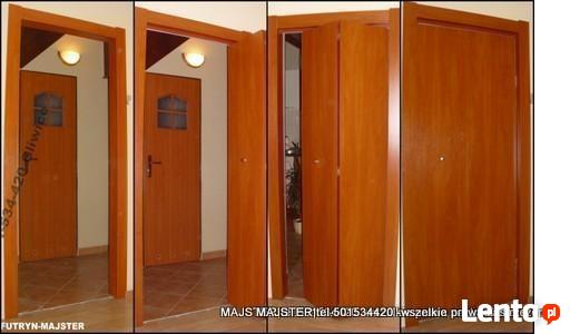DRZWI SKŁADANE/łamane NA WYMIAR+MONTAŻ w 10dni GLIWICE+25 km