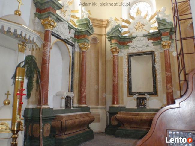 Stiuki.Imitacje marmuru, granitu na kolumy, sciany, kominki.