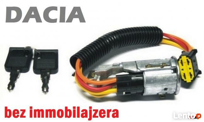 Stacyjka kluczyki DACIA LOGAN 1.2 1.4 1.5 DCI 1.6 16V 2004-