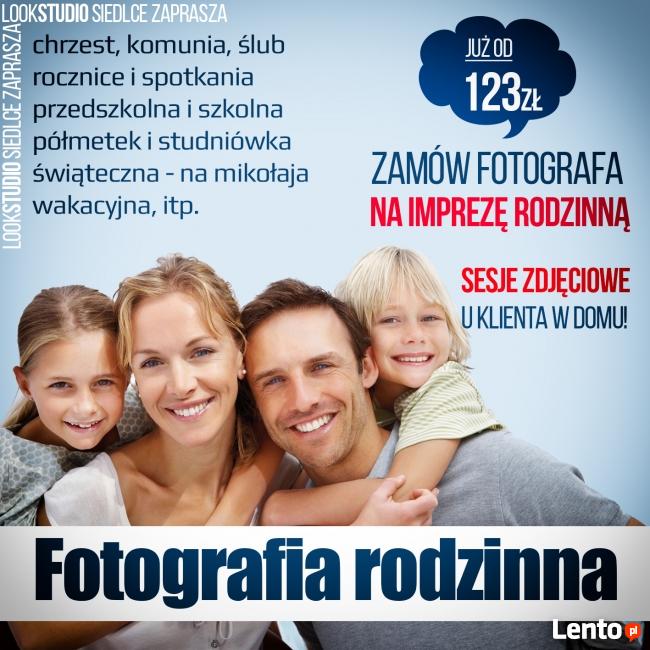 fotograf rodzinny Siedlce - 123zł