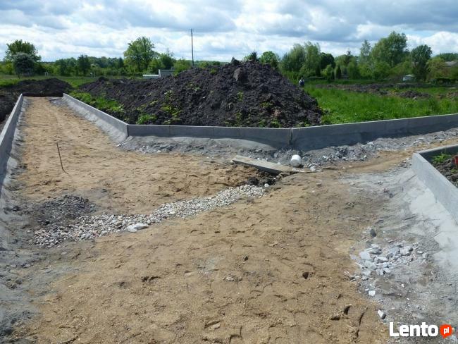 ŚWIADCZYMY USŁUGI WSZELKIEGO RODZAJU PRACE ZIEMNE