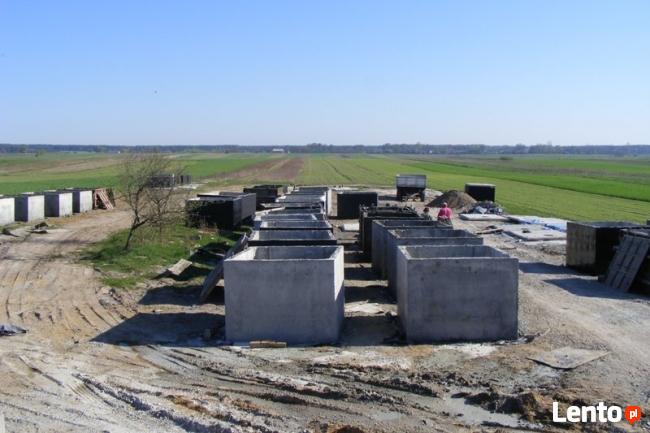 szamba, zbiorniki betonowe