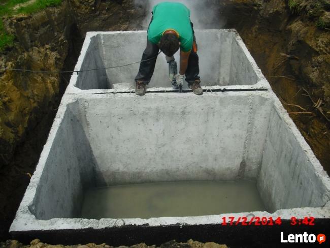 szamba, zbiorniki betonowe