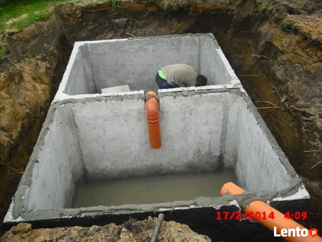 szamba, zbiorniki betonowe