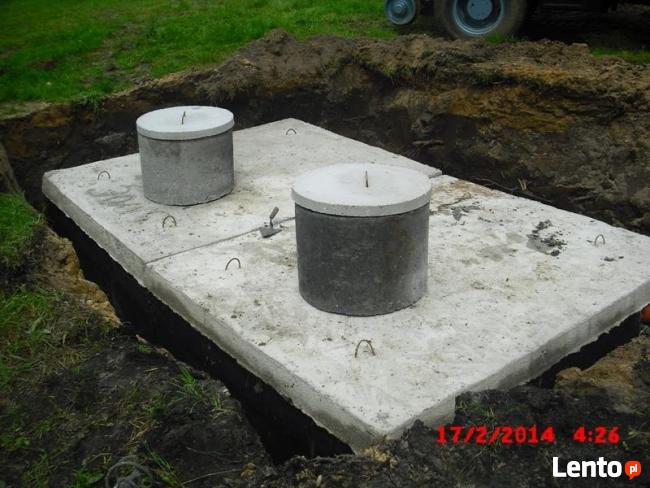 szamba, zbiorniki betonowe