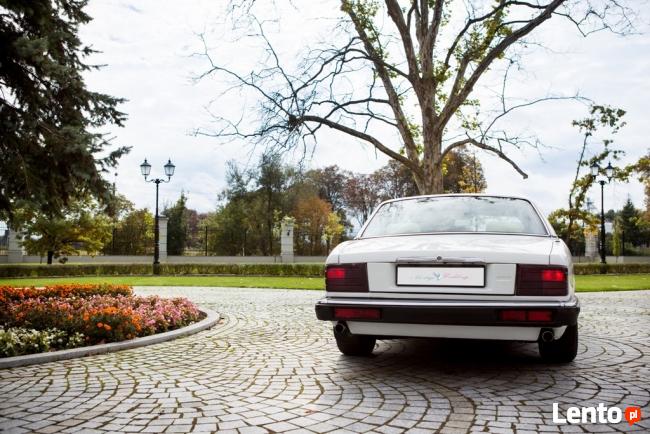 Biały Jaguar do ślubu Atrakcyjna cena, wolne terminy