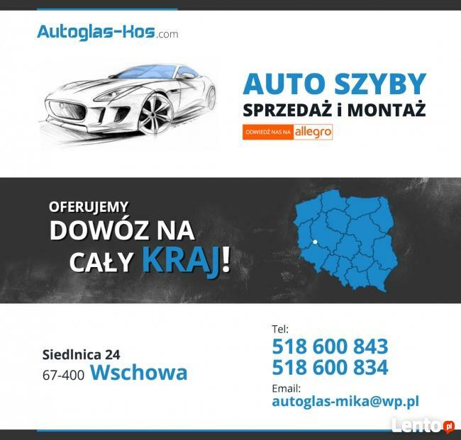 Montaż szyby, Wymiana Szyby, Wklejenie szyby, Dojazd do