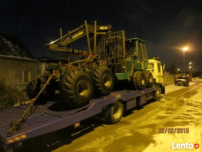 pomoc drogowa, wózek widłowy, domek holenderski, przyczepa,