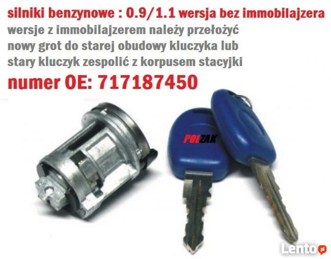 NOWA stacyjka WKŁADKA STACYJKI FIAT SIENA 1.7 D 1.9 D