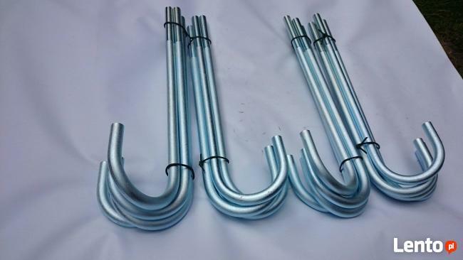 Łącznik murłaty, kotwa, szpilka, śruba, kotwa typu L Ø