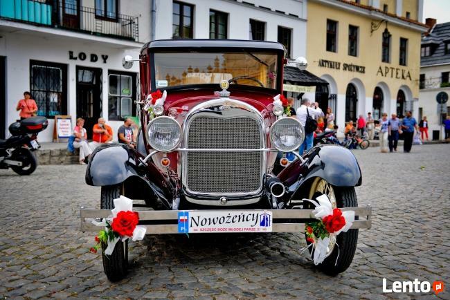 Zabytkowy FORD A MURRAY z 1929 r. do ślubu