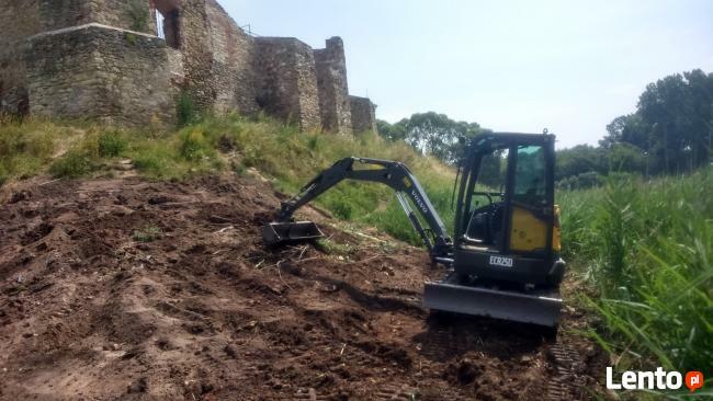 Wynajem Usługi Minikoparką Wywrotką