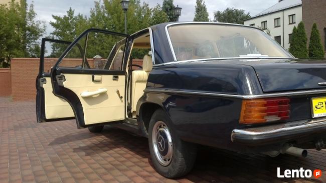 Auto do ślubu Mercedes W126-zabytkowe mercedesy
