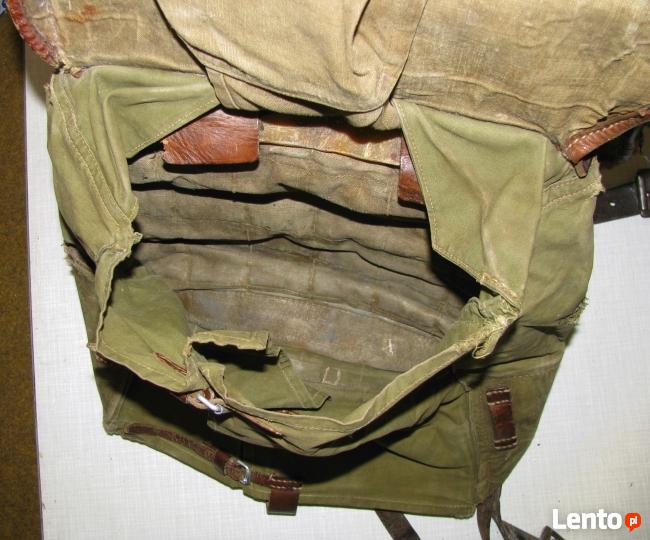Niemiecki plecak wojskowy z II wojny światowej