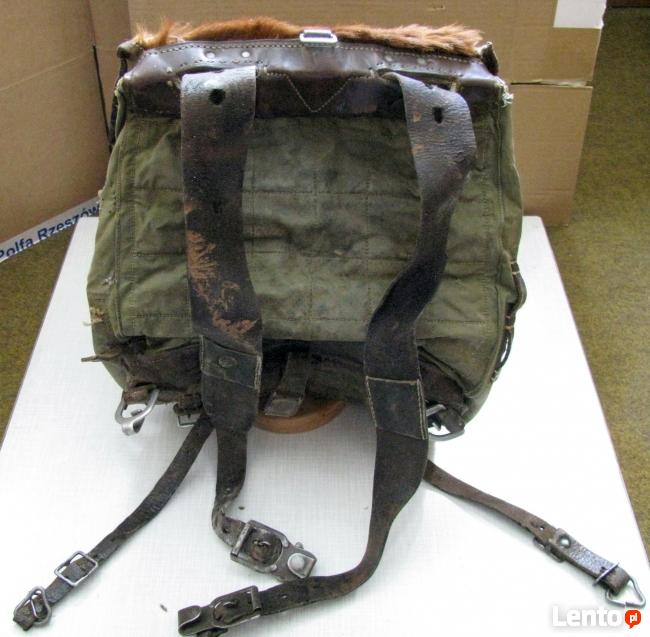 Niemiecki plecak wojskowy z II wojny światowej