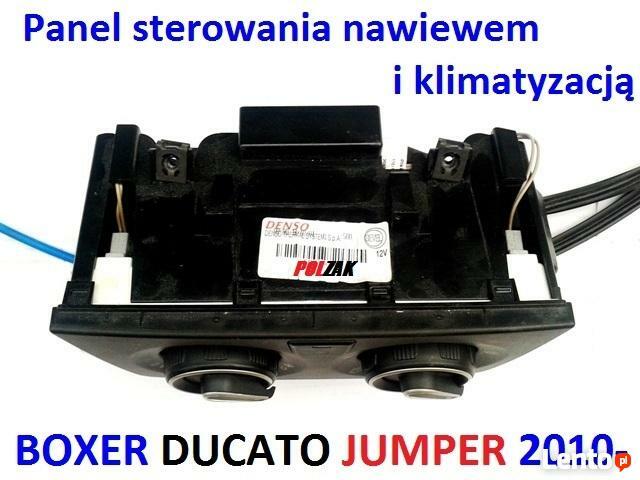 Pokrętła sterowania nawiewu KLIMATYZACJI PEUGEOT BOXER 11-