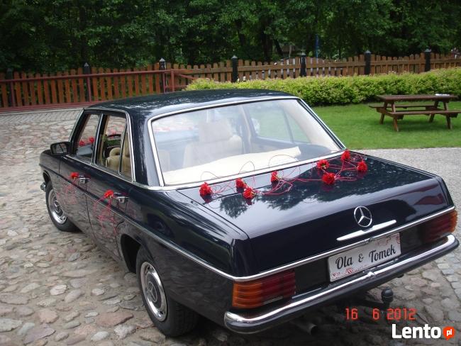 Klasyczne auta do ślubu zabytkowe mercedesy z lat 50-60-70