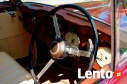 Wynajem zabytkowego samochodu do ślubu.