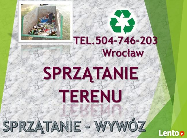 Sprzątanie terenu, posprzatanie, uporzadkowanie,wywóz