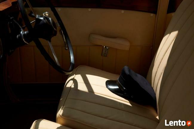 Wynajem zabytkowego samochodu do ślubu.