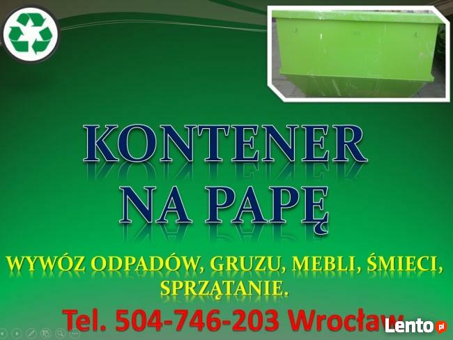 Odbiór styropianu, Wrocław, papy, wełny mineralnej, wywóz