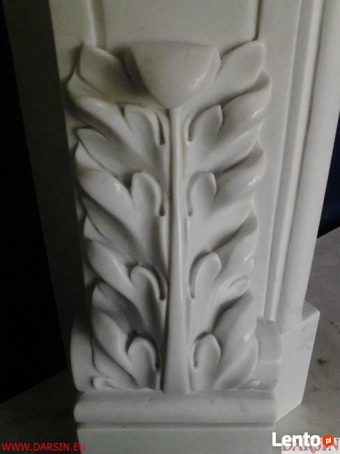 PORTALE KOMINKOWE Z MARMURU I ONYKSU DARSIN KOMINKI Z KAMIEN