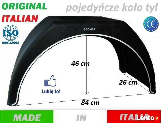 NOWY BŁOTNIK nadkole błotniki nadkola tył PEUGEOT BOXER