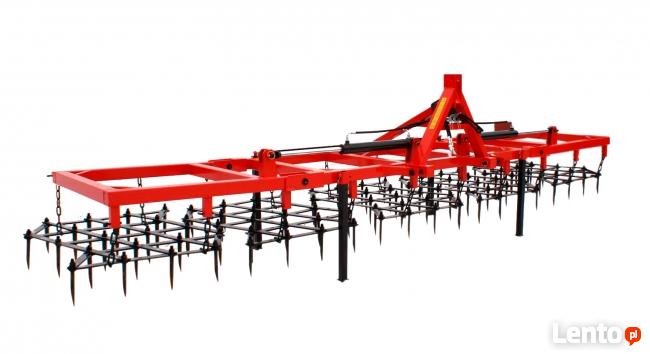 WYPRZEDAŻ !!! Brona 5-polowa HYDRAULICZNA AGRO-ACTIV