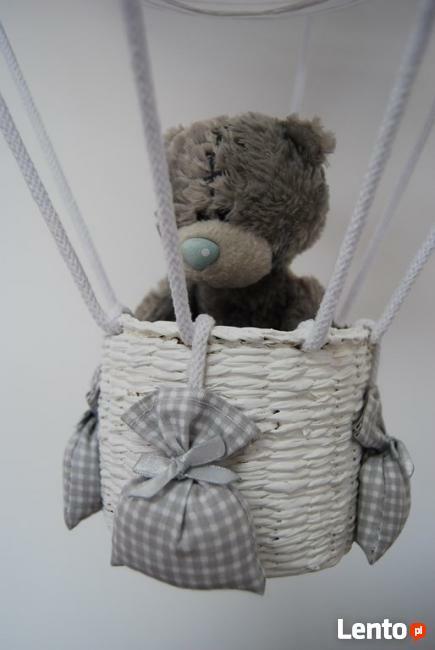 Lampa sufitowa Wisząca Dziecięca Latający Balon Szary