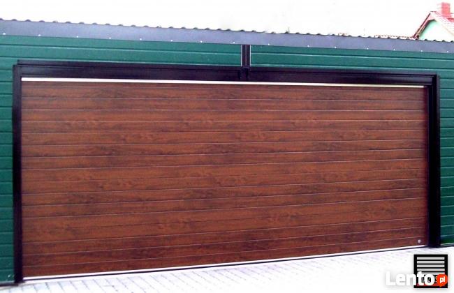 BRAMA SEGMENTOWA GARAŻOWA OCIEPLANA MONTAŻ SERWIS GWARANCJA