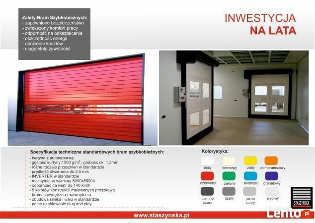 STASZYŃSKA BRAMY BRAMA SZYBKOBIEŻNA SAMOWPROWADZAJĄCA