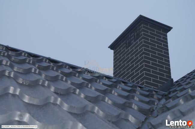 Budowa DOMÓW - Adaptacja Poddasza - kominy - GMBUD.
